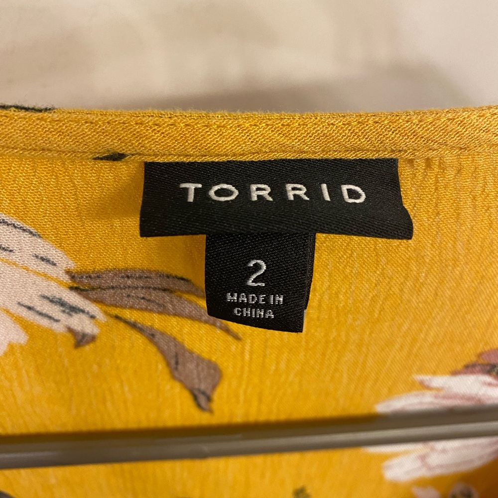 Torrid boho blouse - Picture 3 of 4